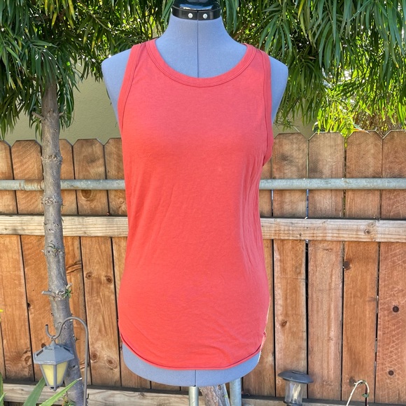 AG Adriano Goldschmied Lexi Tank Firebrick size M - Picture 3 of 9